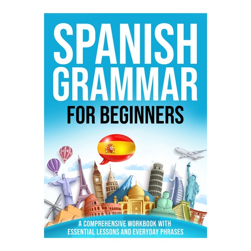 Designs | Sophisticated Spanish Grammar for Beginners Cover | Book ...