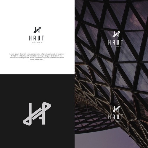 Talent agency logo design Design by skuizy