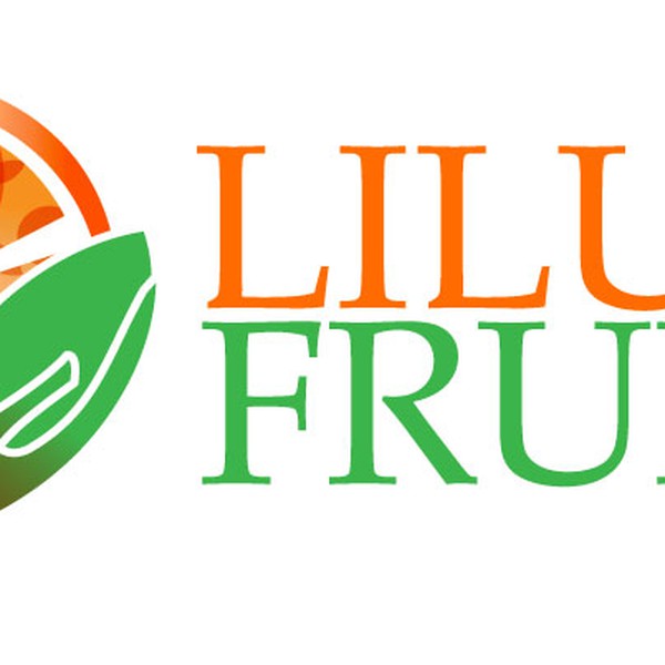 Colorful logo for fruits and vegetables vendor
