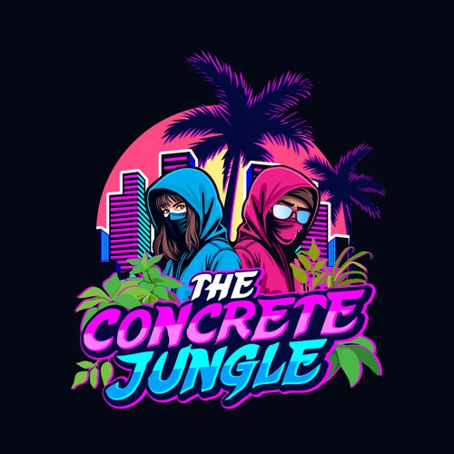 Make a logo for our FiveM Server "The Concrete Jungle" Design by Rocket_Racoon