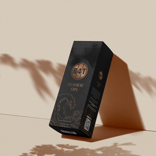 Premium Spirits Brand - Bottle Packaging Design Design by Usman .