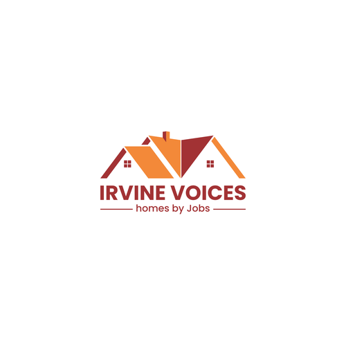 Irvine Voices - Homes for Jobs Logo Design by indoka.id