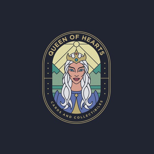 99d: Queen of Hearts collectibles logo Design by Lah-dee-dah