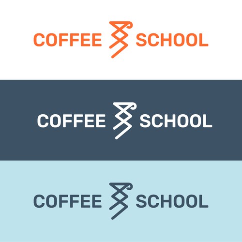 Memorable Logo Design for Coffee School -  powered by the world's first prison-based coffee company Design by ImmedStudio