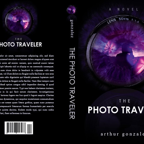 New book or magazine cover wanted for Book author is arthur gonzalez, YA novel THE PHOTO TRAVELER Design por be ok