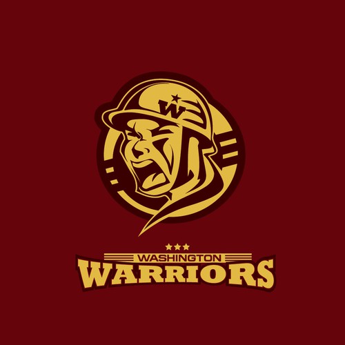 Community Contest: Rebrand the Washington Redskins  デザイン by Redsoul™