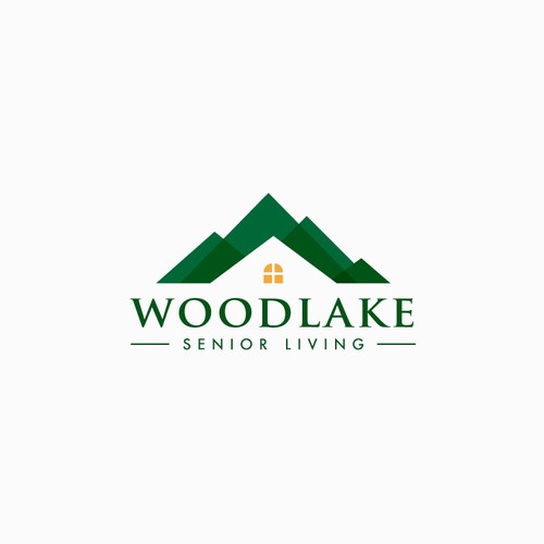 Create an Iconic Logo for Our Senior Living Community - Woodlake Estates Senior Living Design by Izrin A.