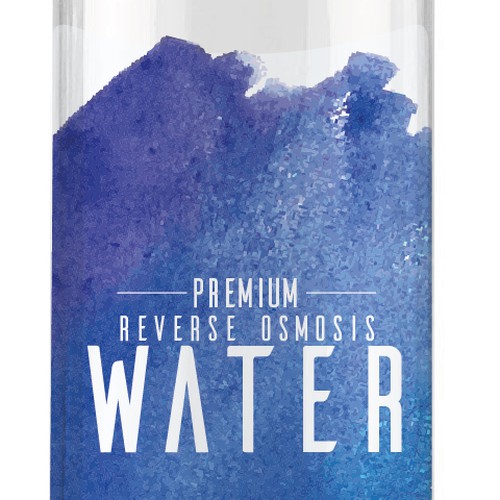 Design a Mineral Water Bottle Label Réalisé par GarthJones