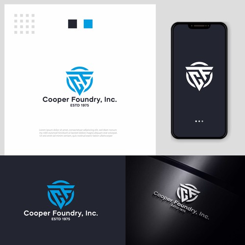 50 YEAR FOUNDRY LOGO|EMBLEM REDESIGN Diseño de rouf_art