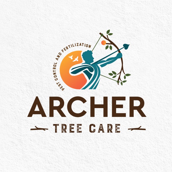 Design by vraione titled "Archer Tree Care logo"