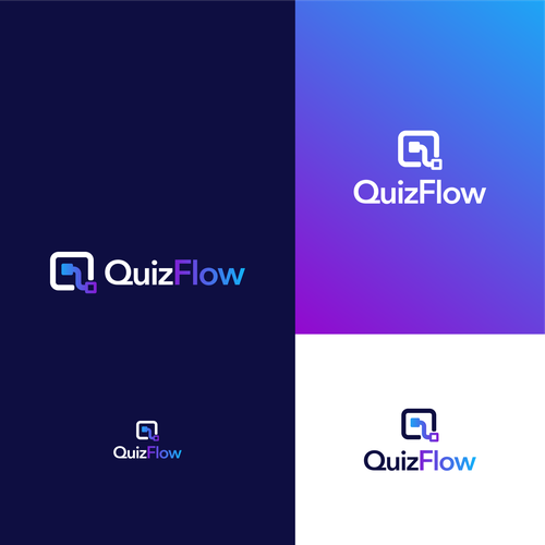 We need a powerful logo design for our AI Quiz Flow SaaS Design by idea_go