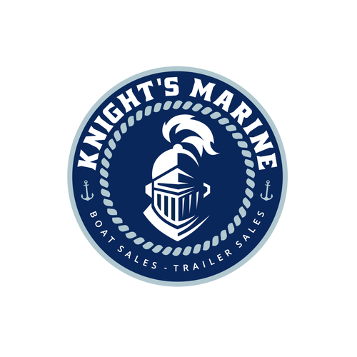 Knight Marine Logo Design by shyne33