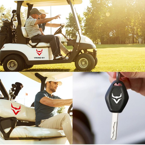 Fresh, modern design needed for a new and highly visible golf cart brand! Design por sunshine_design