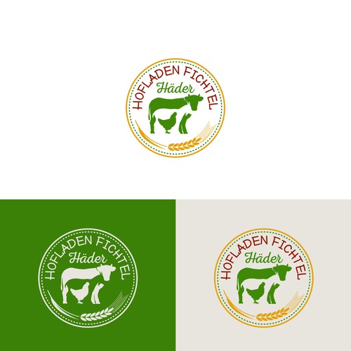 logo for a farm store Design réalisé par lesya787