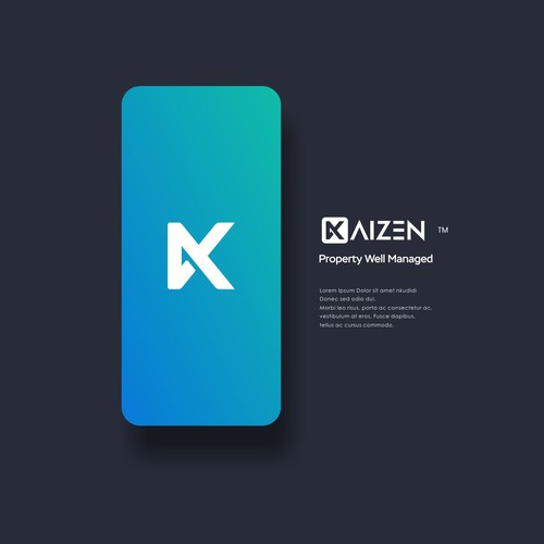 kaizen logo design