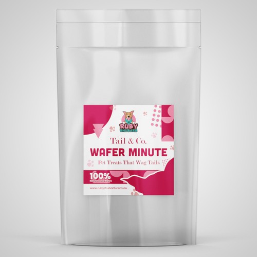 Ruby Rhubarb new product Labels Design by Pice Wilf