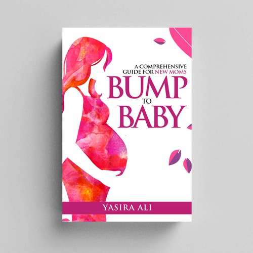 Design di Design a pregnancy book cover for first time moms di COMGUYZ