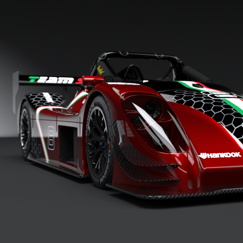 Race Car Livery for Radical SR3 RSX Design by My Idea Studio