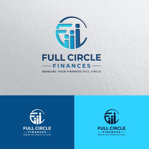 Simple but eye catching Full Circle logo for retirees Design réalisé par Unique V Designs