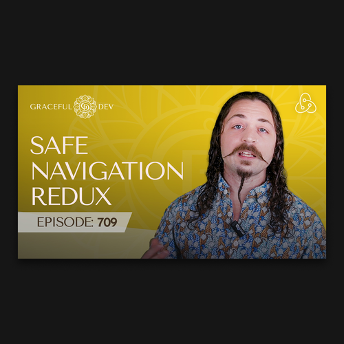 Video (YouTube etc.) Thumbnail Template for Software Development Screencast Episodes Design by Hasham_Design
