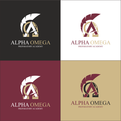 Help alpha omega preparatory academy with a new logo Logo design