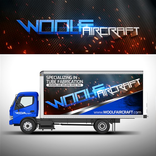 Design our box truck wrap! Design by Artpaper ✪