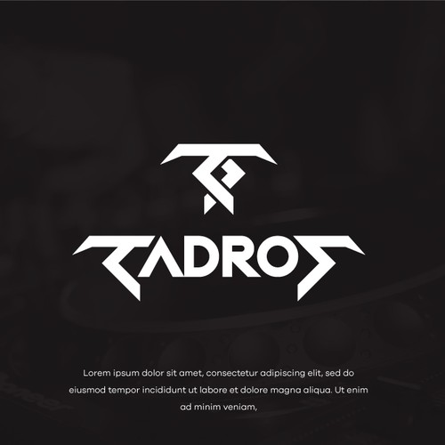 ARTIST/DJ LOGO AND SYMBOL (TADROS) Design by Creative Dan