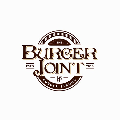 Classic, Clean and Simple Logo Design for a Burger Place.. Design by Rozak Ifandi