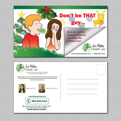 New postcard or flyer wanted for La Habra Dental Care Réalisé par rb0808