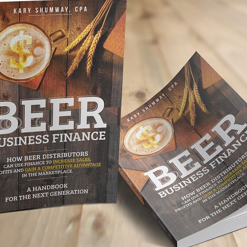 Design an award-winning book cover for the beer business Design by Ciusan