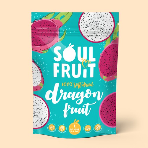 eye-catching packaging design for new health food product Design by Daisygirl1702