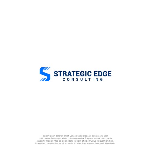 Sophisticated logo with an edge Design by oakbrand™