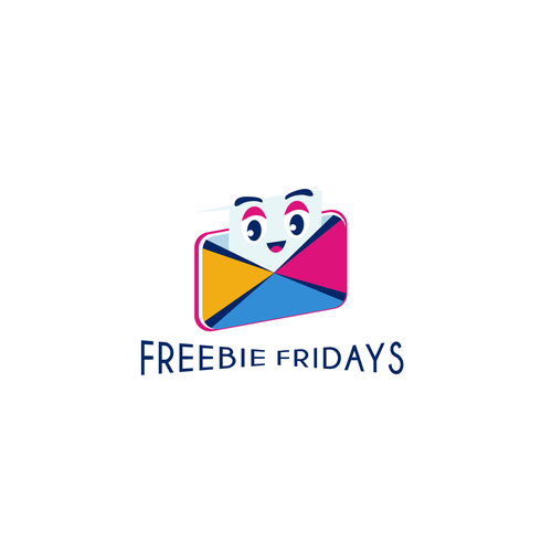 Freebie Fridays - Fun Modern Logo that grabs attention! :) Design réalisé par LA Designs.