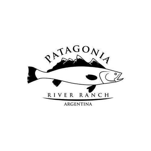 Logo Design for Luxury Fly Fishing Ranch in Patagonia | Logo design contest