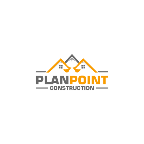 PlanPoint Construction Logo Needs A Remodel Design by sabarsubur