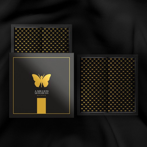 Matte Black Branded Box Design by badzlinKNY