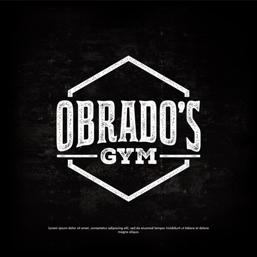 Logo for a Gym Design by Dirtymice