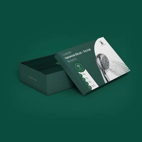 EverGreen + Maker Shower bundle pack box Design by Adii23