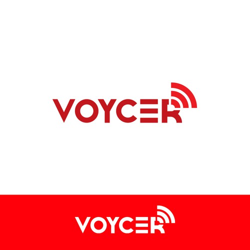 Clean, modern, Voycer logo for B2B community platform for consumer brands Design by Advancedlesigner