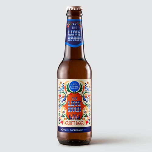 Beer **bottle** label Design by Nirmana92