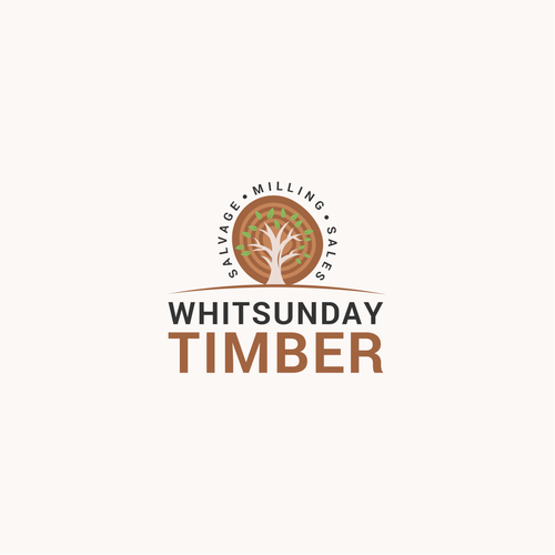 Captivating logo for environmentally friendly timber mill and timber sales Design by R i z k y  Jaya❤