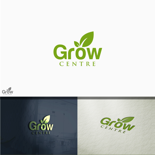 Logo design for Grow Centre Diseño de xpertdesign786
