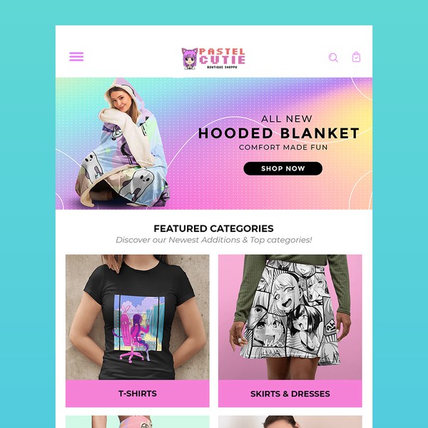 E-commerce website design