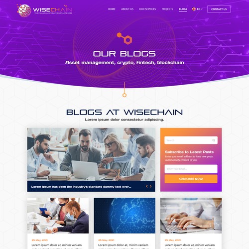 Looking for a design of two web pages Design by Jasmin_A (AMPLE)