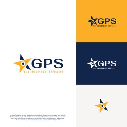 GPS Logo Design by DarkPixelStudio™