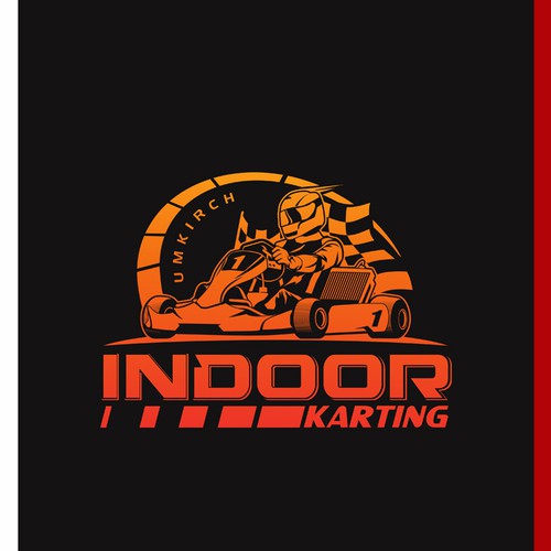 Neues Logo für Indoor Kartbahn - new logo for indoor go kart racing Design by hey John!