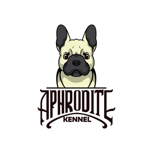 Design logo for French Bulldog breeder In Music City Aphrodite Kennels Design réalisé par donec~arcam