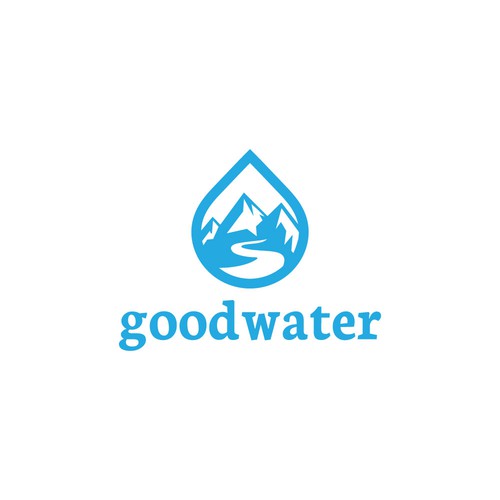 Design clean and minimal logo for drinking water and clean water storage service Design by ladvalalji