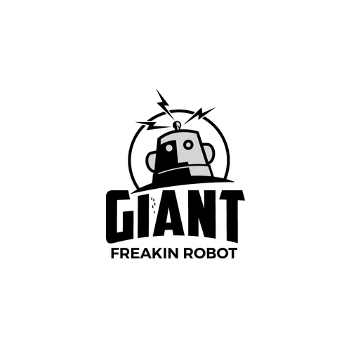 Minimalist, Classy Giant Robot Logo Wanted Design von taradata