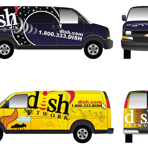 V&S 002 ~ REDESIGN THE DISH NETWORK INSTALLATION FLEET Design by zephcrazy